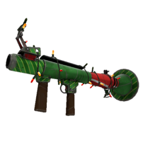 Festivized Elfin Enamel Rocket Launcher (Well-Worn)