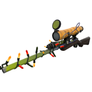 Strange Festivized Killstreak Pumpkin Patch Sniper Rifle (Minimal Wear)