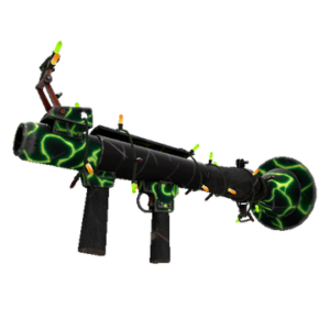 Strange Festivized Professional Killstreak Shell Shocker Rocket Launcher (Minimal Wear)