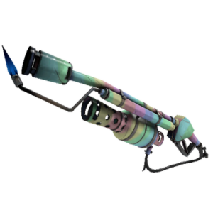 Strange Professional Killstreak Rainbow Flame Thrower (Minimal Wear)