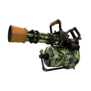 Strange Unusual Festive King of the Jungle Minigun (Field-Tested)