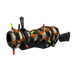 Strange Unusual Festivized Professional Killstreak Merc Stained Loose Cannon (Field-Tested)