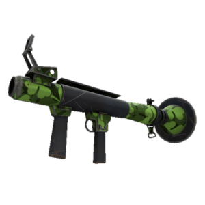 Unusual Clover Camo'd Rocket Launcher (Field-Tested)