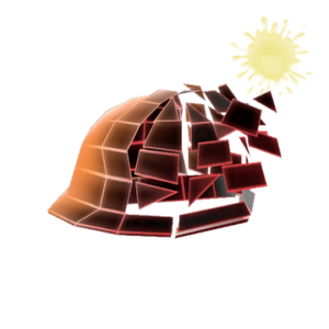 Unusual Defragmenting Hard Hat 17%