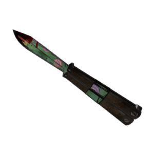 Unusual Festive Brain Candy Knife (Battle Scarred)