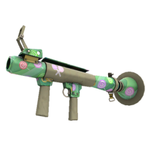 Unusual Festive Brain Candy Rocket Launcher (Factory New)