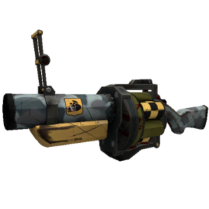 Unusual Festive Butcher Bird Grenade Launcher (Well-Worn)
