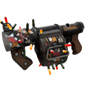 Unusual Festive Killstreak Carpet Bomber Stickybomb Launcher (Field-Tested)