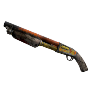 Unusual Festive Lightning Rod Shotgun (Battle Scarred)