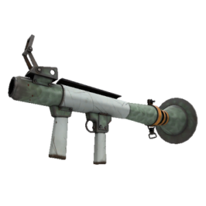 Unusual Festive Professional Killstreak Aqua Marine Rocket Launcher (Field-Tested)