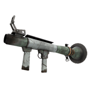 Unusual Festive Professional Killstreak Aqua Marine Rocket Launcher (Well-Worn)