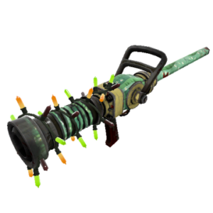 Unusual Festive Professional Killstreak Flower Power Medi Gun (Well-Worn)