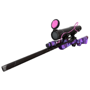Unusual Festive Professional Killstreak Purple Range Sniper Rifle (Field-Tested)