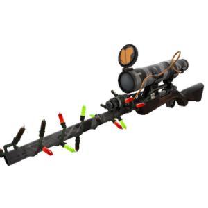 Unusual Festive Specialized Killstreak Night Owl Sniper Rifle (Well-Worn)