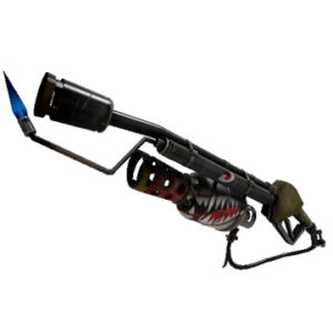 Unusual Festive Warhawk Flame Thrower (Minimal Wear)