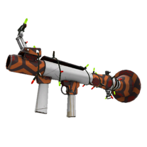 Unusual Festivized Cabin Fevered Rocket Launcher (Minimal Wear)
