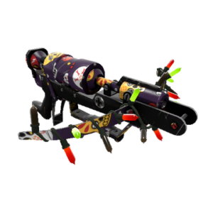 Unusual Festivized Calavera Canvas Crusader's Crossbow (Field-Tested)