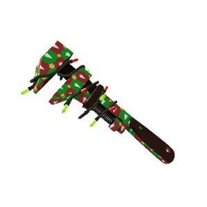 Unusual Festivized Gifting Mann's Wrapping Paper Wrench (Factory New)