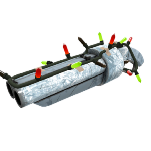 Unusual Festivized Glacial Glazed Scattergun (Minimal Wear)
