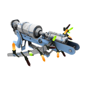 Unusual Festivized Igloo Crusader's Crossbow (Minimal Wear)
