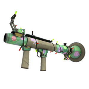 Unusual Festivized Killstreak Brain Candy Rocket Launcher (Minimal Wear)
