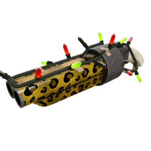 Unusual Festivized Leopard Printed Scattergun (Minimal Wear)