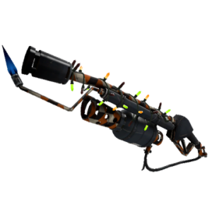 Unusual Festivized Merc Stained Flame Thrower (Minimal Wear)