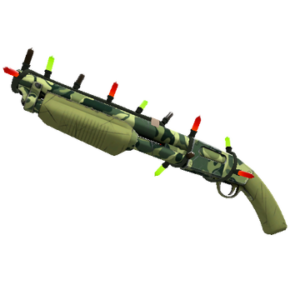 Unusual Festivized Professional Killstreak Backwoods Boomstick Shotgun (Minimal Wear)