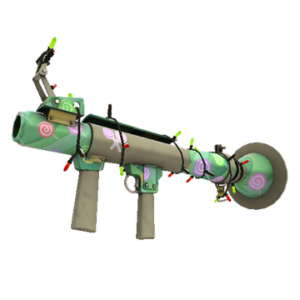 Unusual Festivized Professional Killstreak Brain Candy Rocket Launcher (Factory New)