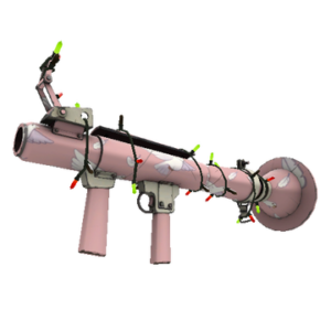 Unusual Festivized Professional Killstreak Dovetailed Rocket Launcher (Minimal Wear)