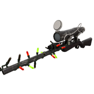 Unusual Festivized Professional Killstreak Kill Covered Sniper Rifle (Factory New)