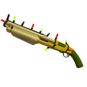 Unusual Festivized Professional Killstreak Mannana Peeled Shotgun (Factory New)