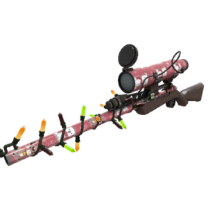 Unusual Festivized Professional Killstreak Polar Surprise Sniper Rifle (Field-Tested)