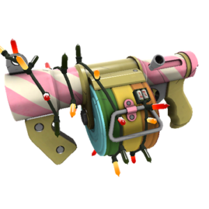 Unusual Festivized Professional Killstreak Sweet Dreams Stickybomb Launcher (Minimal Wear)