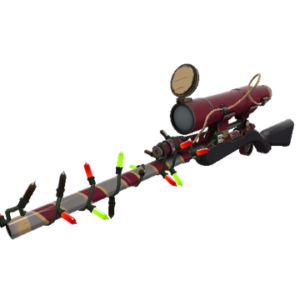 Unusual Festivized Saccharine Striped Sniper Rifle (Field-Tested)