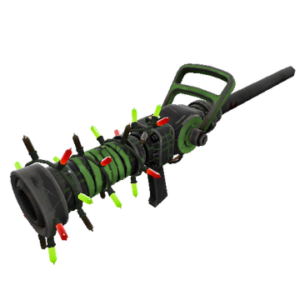 Unusual Festivized Specialized Killstreak Alien Tech Medi Gun (Well-Worn)