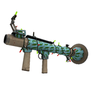 Unusual Festivized Specialized Killstreak Croc Dusted Rocket Launcher (Field-Tested)