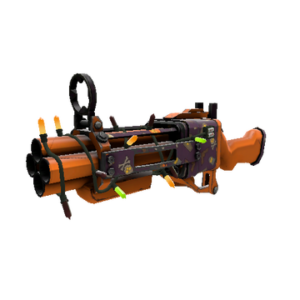 Unusual Festivized Specialized Killstreak Horror Holiday Iron Bomber (Minimal Wear)