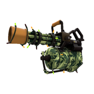 Unusual Festivized Specialized Killstreak King of the Jungle Minigun (Factory New)
