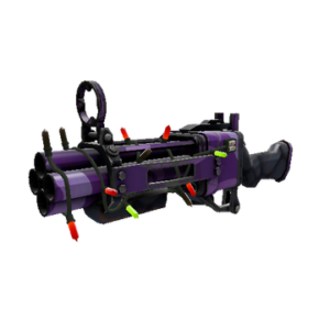 Unusual Festivized Specialized Killstreak Portal Plastered Iron Bomber (Minimal Wear)