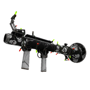 Unusual Festivized Specialized Killstreak Skull Cracked Rocket Launcher (Field-Tested)