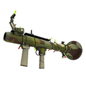 Unusual Festivized Woodland Warrior Rocket Launcher (Minimal Wear)