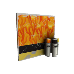 Unusual Fire Glazed War Paint (Field-Tested)