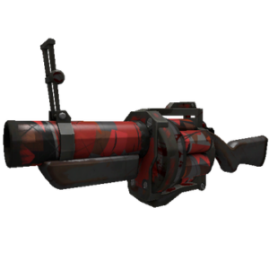 Unusual Geometrical Teams Grenade Launcher (Battle Scarred)