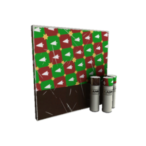 Unusual Gifting Mann's Wrapping Paper War Paint (Minimal Wear)