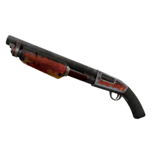Unusual Killstreak Organ-ically Hellraised Shotgun (Battle Scarred)