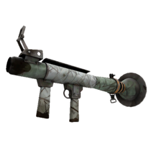 Unusual Professional Killstreak Aqua Marine Rocket Launcher (Battle Scarred)