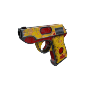 Unusual Professional Killstreak Bonk Varnished Pistol (Well-Worn)