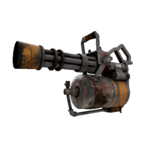Unusual Professional Killstreak Brick House Minigun (Battle Scarred)