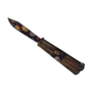 Unusual Professional Killstreak Calavera Canvas Knife (Field-Tested)